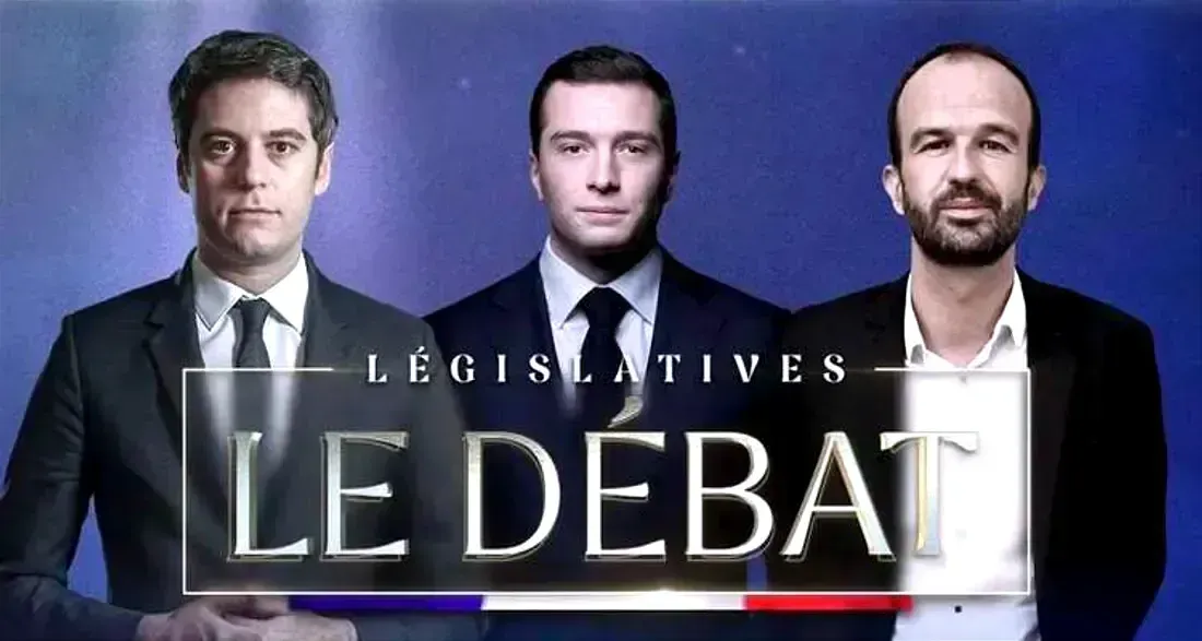 Législatives 2024 : le résumé du débat entre Gabriel Attal, Jordan Bardella et Manuel Bompard
